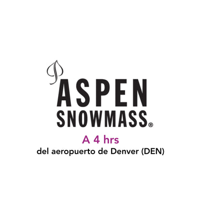 PASE PARA ESQUIAR EN ASPEN SNOWMASS, COLORADO