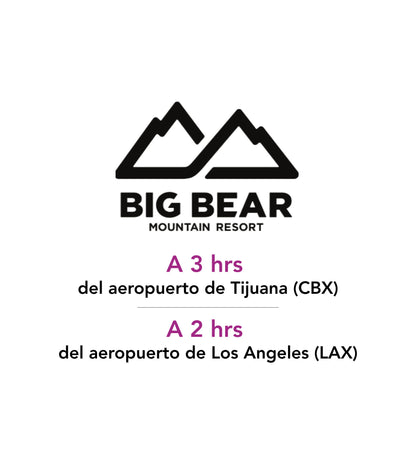 PASE PARA ESQUIAR EN BIG BEAR MOUNTAIN RESORT, CALIFORNIA